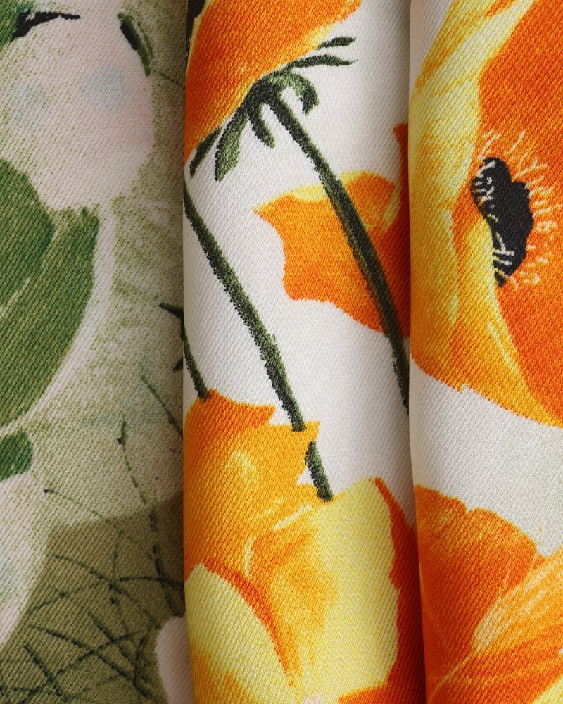 Old Money Impressionist Garden Scarf