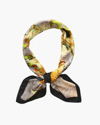 Old Money Impressionist Garden Scarf