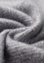 PREMIUM CASHMERE PATTERNED HALF-ZIP SWEATER