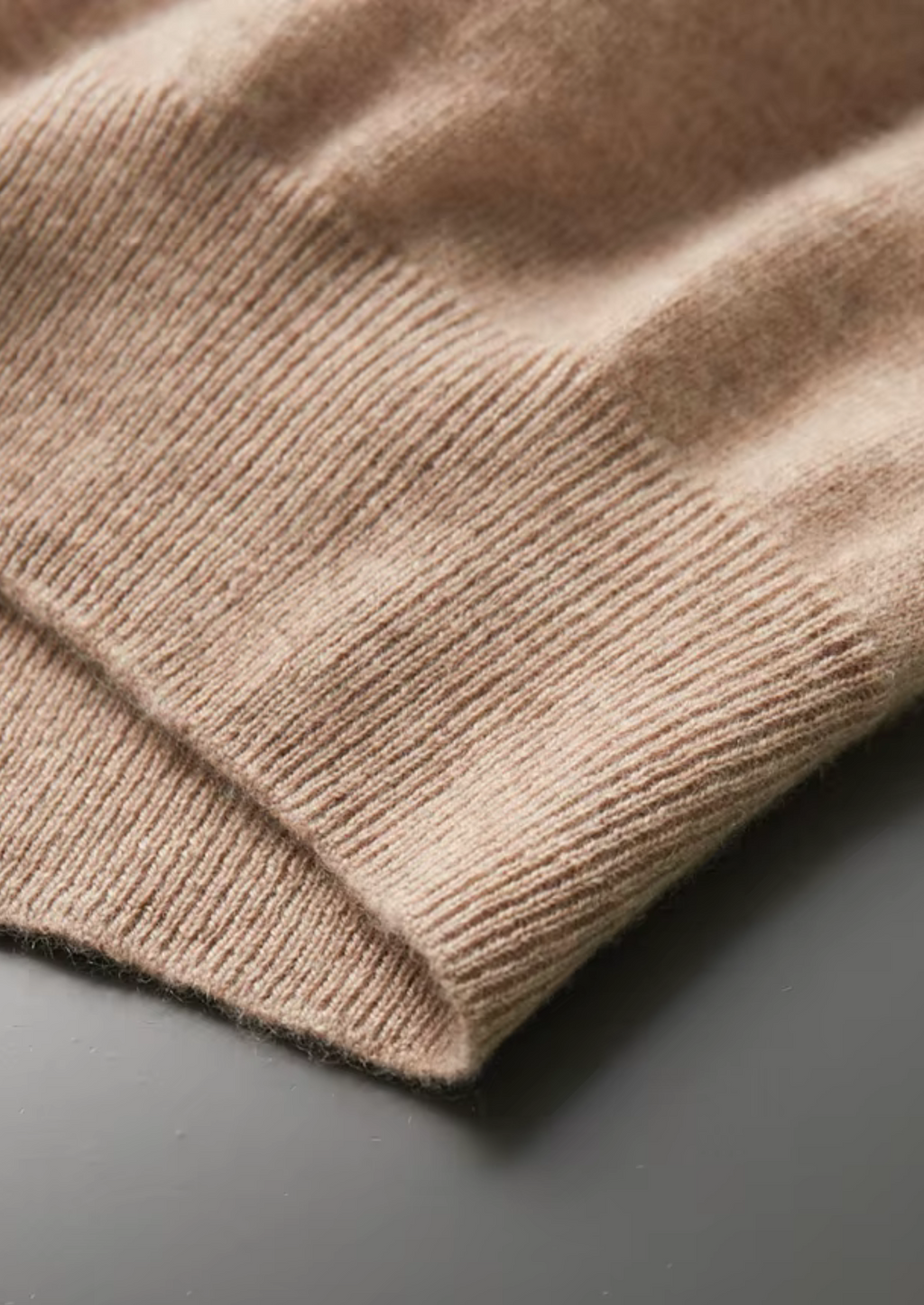 PREMIUM CASHMERE CLASSIC CREWNECK T-SHIRT