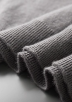 PREMIUM CASHMERE MOCK NECK T-SHIRT