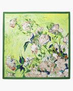 Old Money Impressionist Garden Scarf