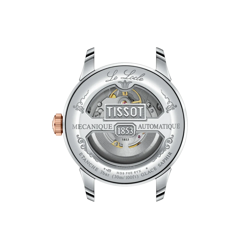 Tissot Le Locle 39.3mm Green Dial Men's Watch T0064072209301