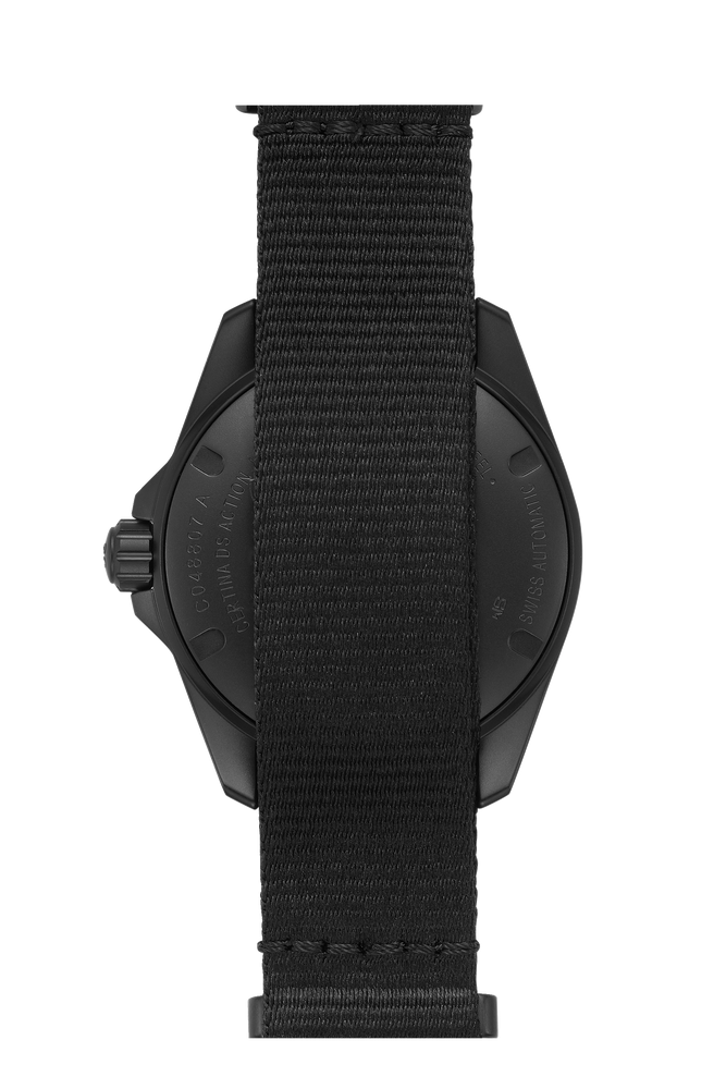 Certina DS Action Diver 38mm Powermatic 80 Black Dial Men's Watch C0488073805100