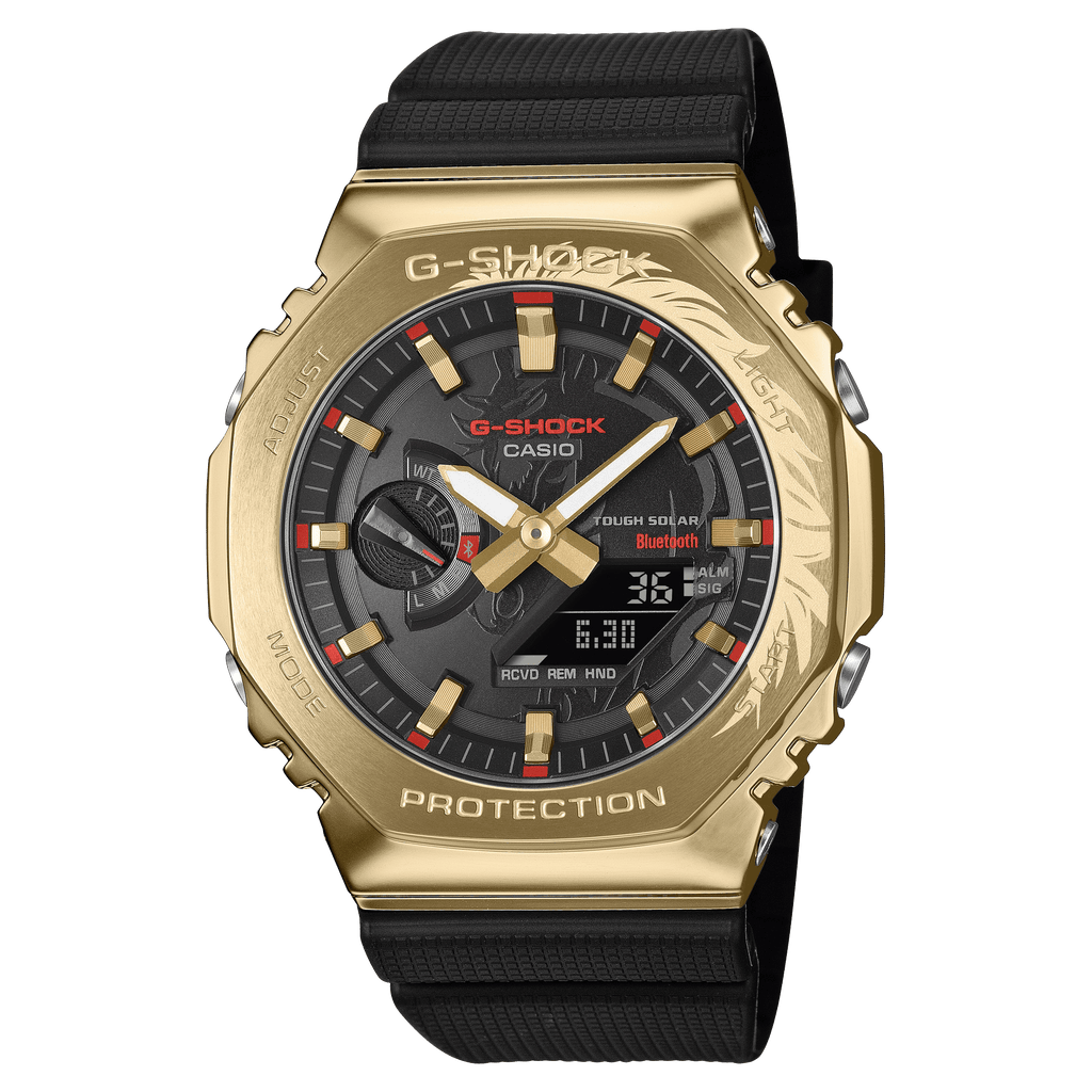G-Shock G-STEEL 2100 Series 44.4mm Black Dial Men's Watch GBM2100CX-9A