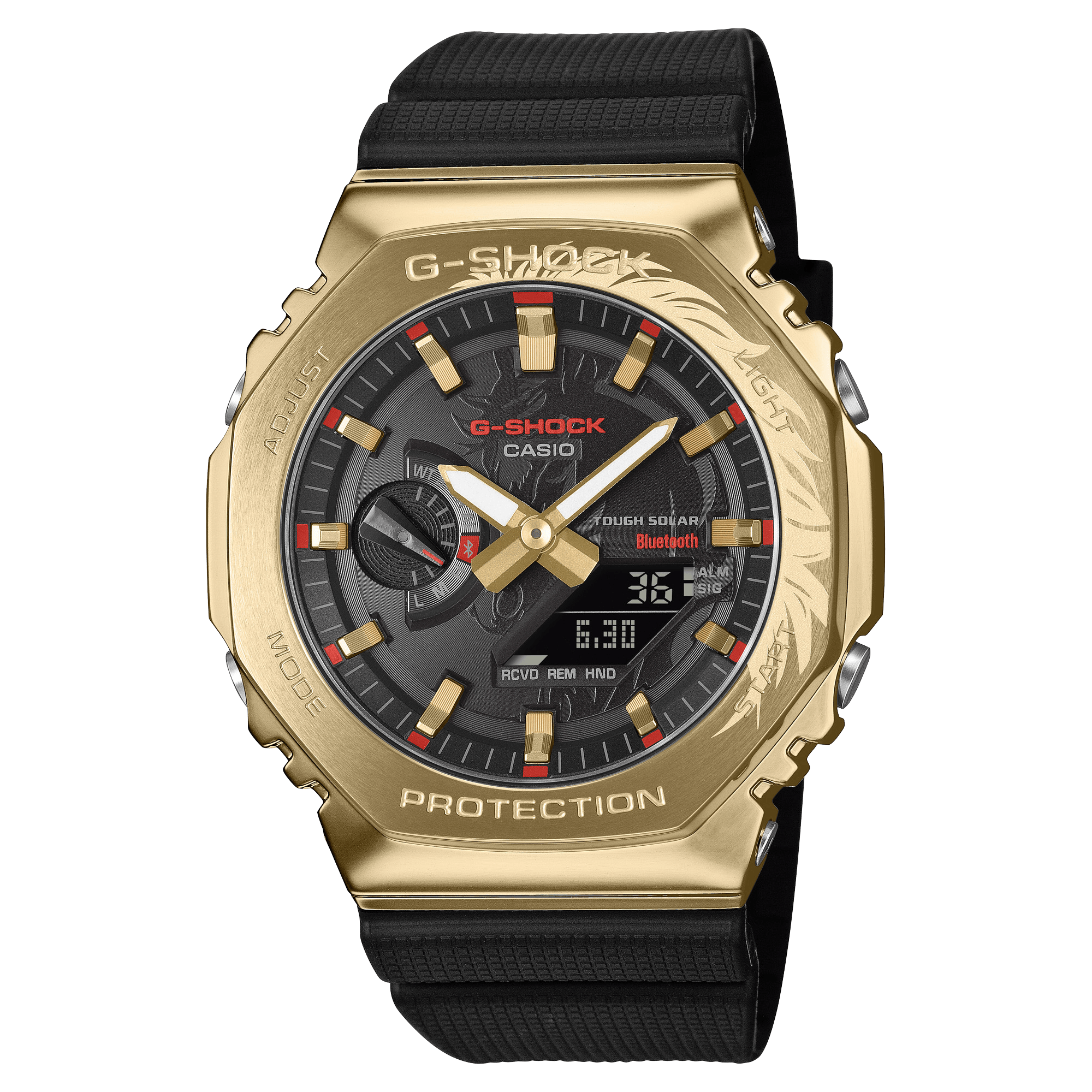 G-Shock G-STEEL 2100 Series 44.4mm Black Dial Men's Watch GBM2100CX-9A