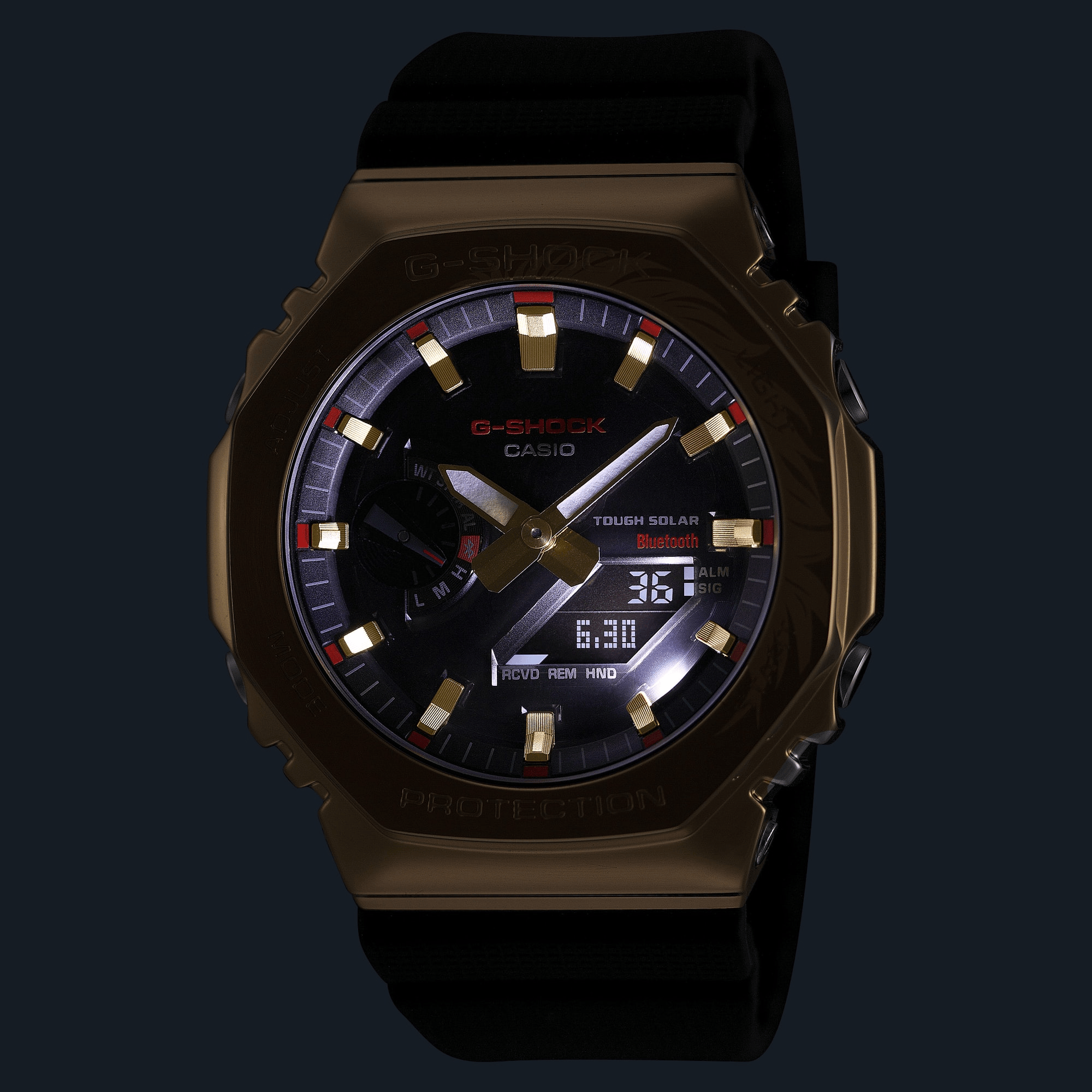 G-Shock G-STEEL 2100 Series 44.4mm Black Dial Men's Watch GBM2100CX-9A