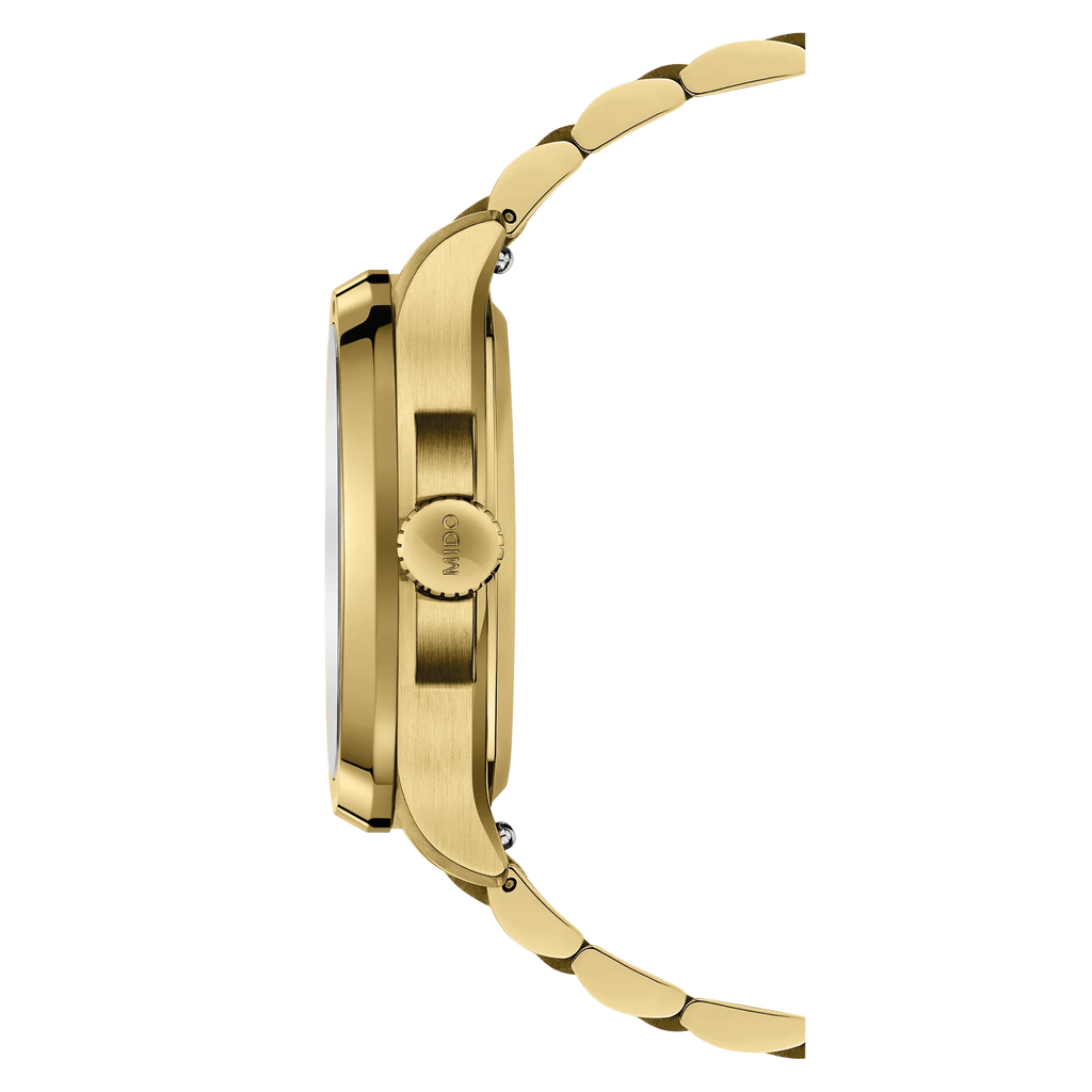 Mido Multifort TV Big Date 40mm Champagne Dial Men's Watch M0495263302100