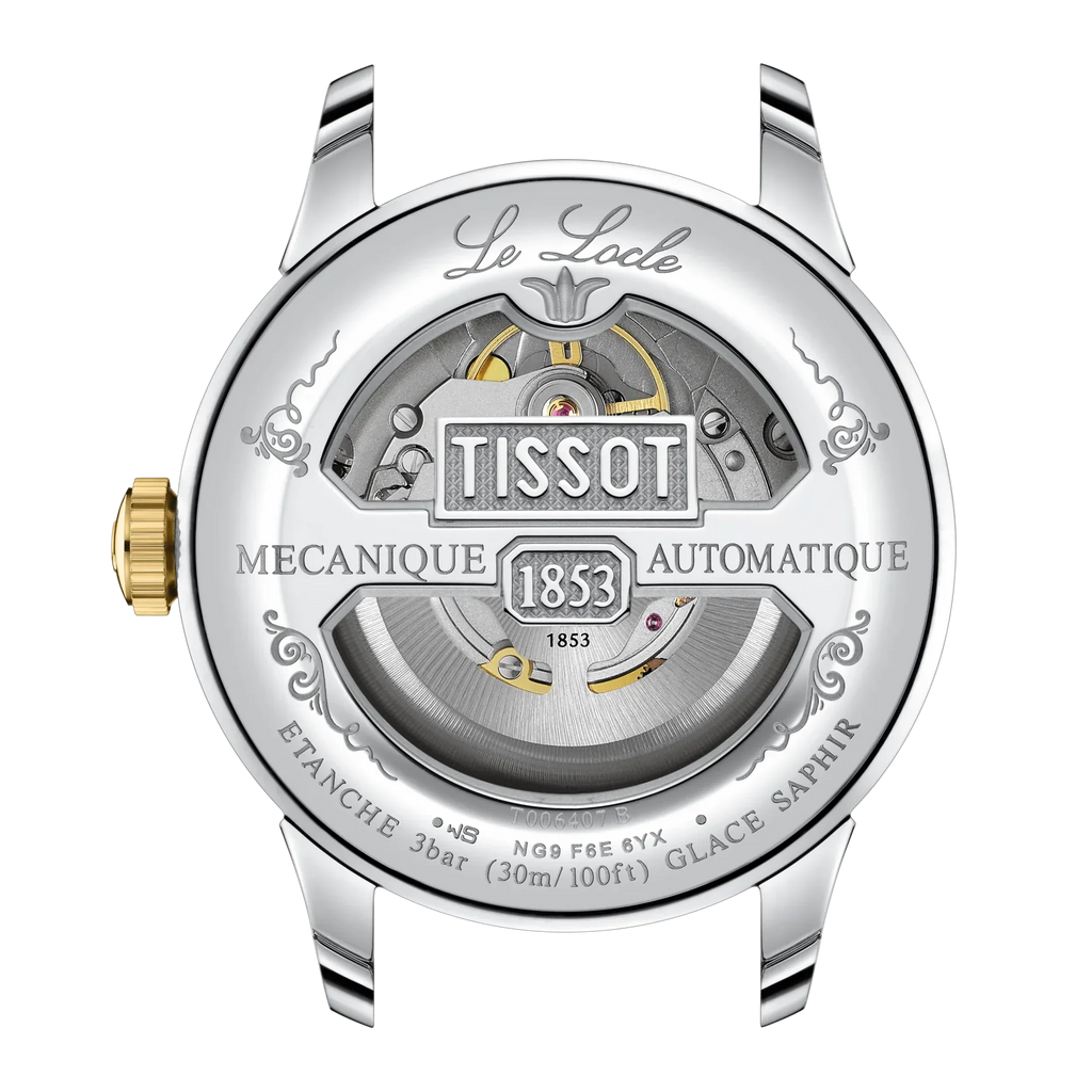 Tissot Le Locle 39.3mm Green Dial Men's Watch T0064072209300