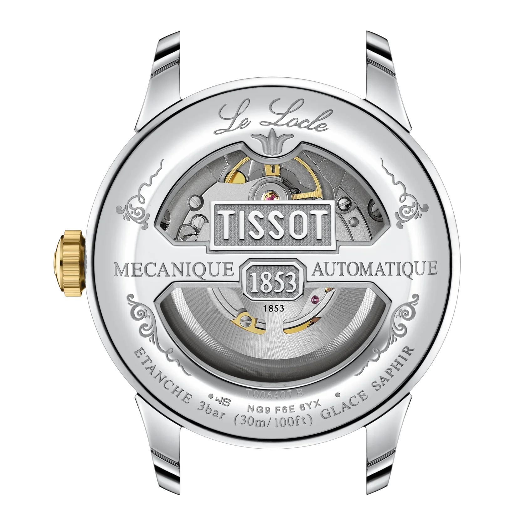 Tissot Le Locle 39.3mm Green Dial Men's Watch T0064072209300