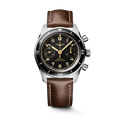 Longines Spirit Pilot Flyback 39.5mm Black Matt Dial Men's Watch L37214532